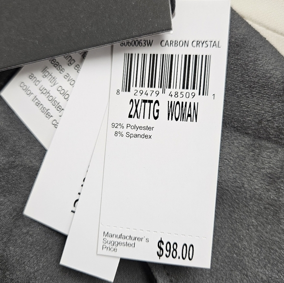 TRUTH by REPUBLIC Faux Leather Jacket Women's 2X BRAND NEW - Picture 7 of 8